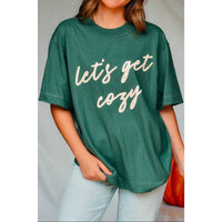 Let's Get Cozy Boxy Tee