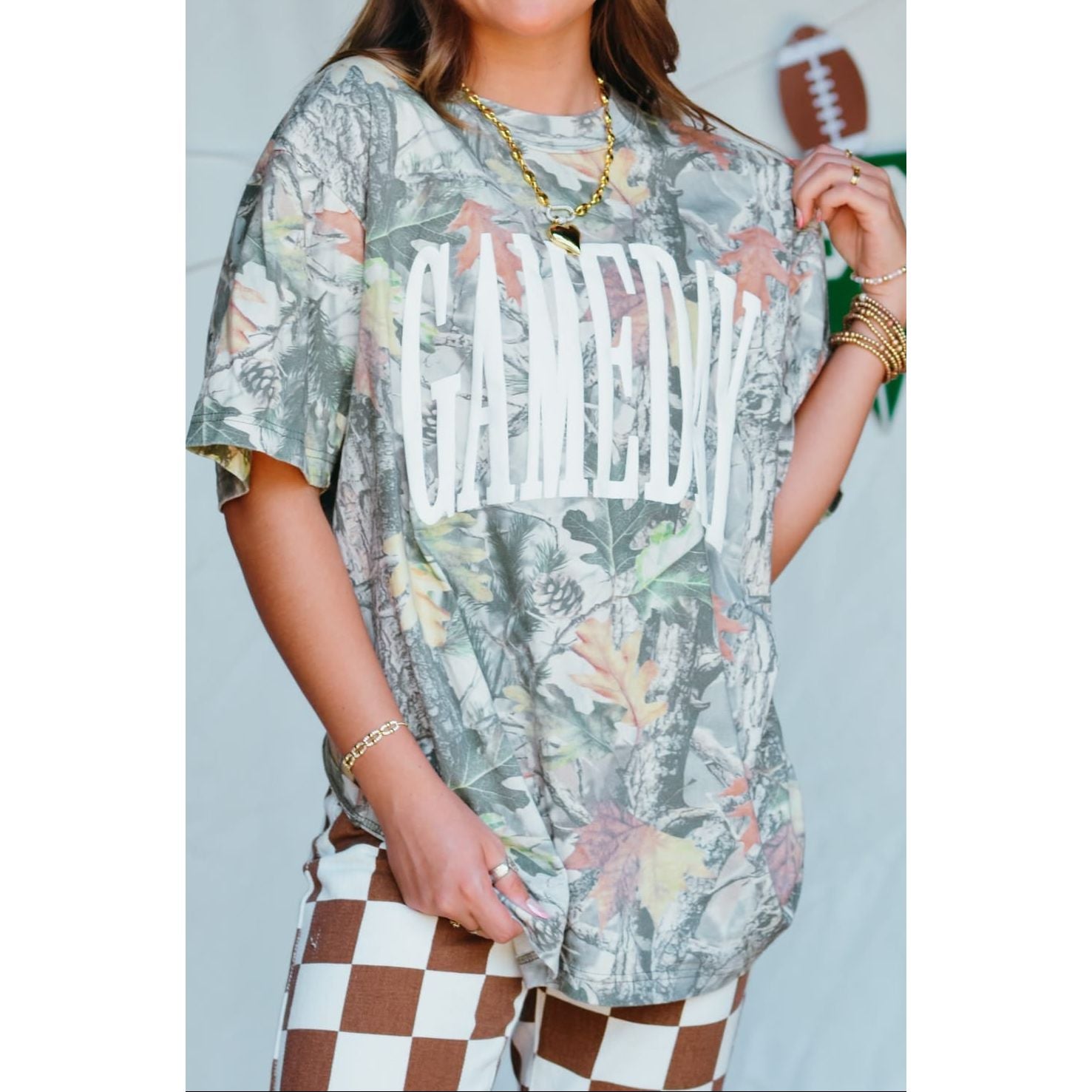 Gameday Wood Camo Tee