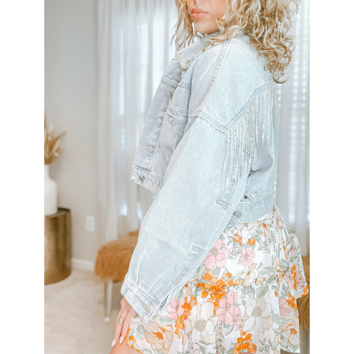 Christina Denim Jacket - The Hive by Chris Jesselle