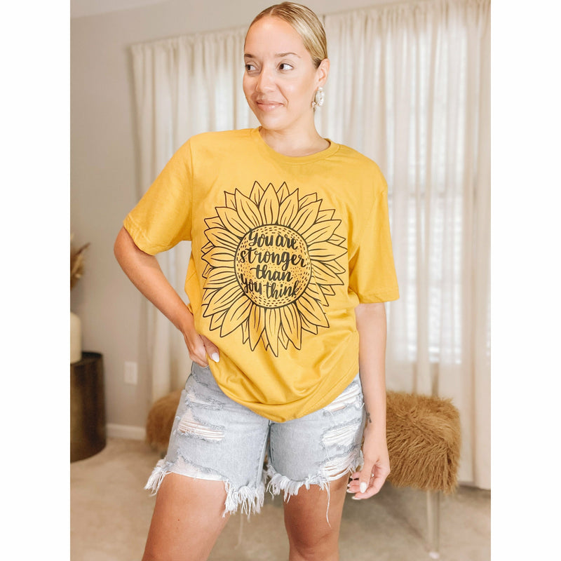 Stronger Than You Think Tee - The Hive by Chris Jesselle