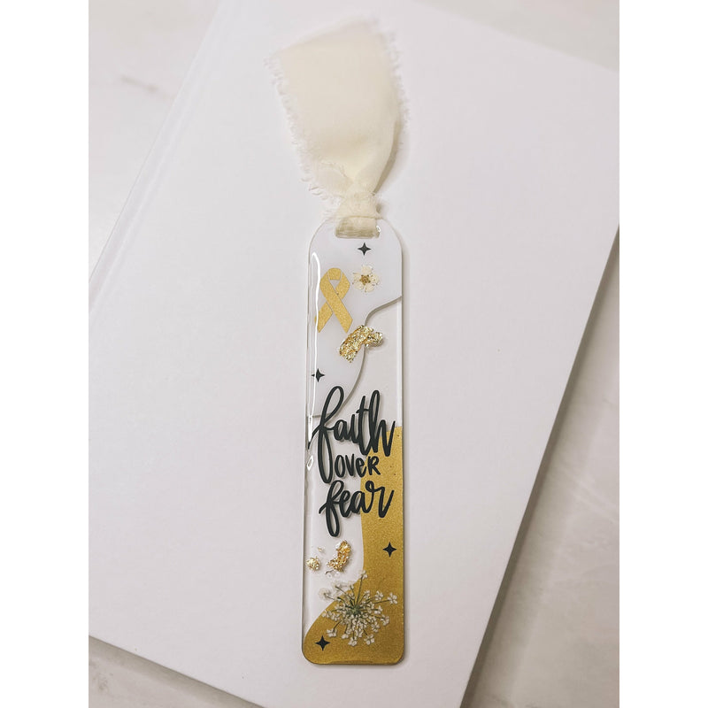 Go Gold / Faith Over Fear Bookmark - The Hive by Chris Jesselle