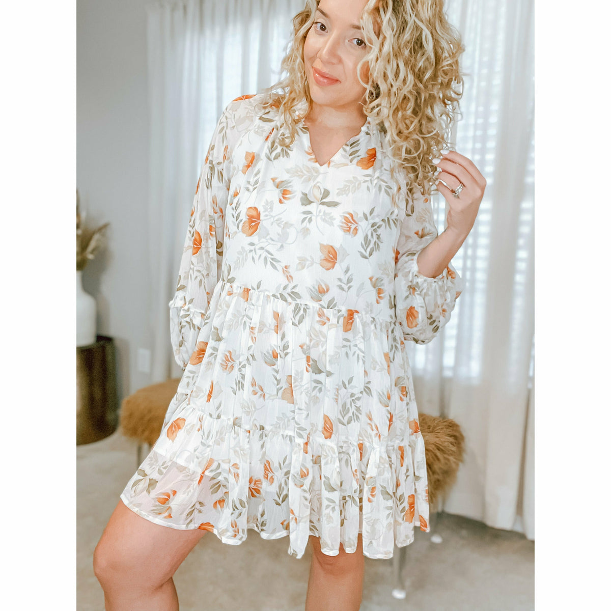 Katherine Floral Dress - The Hive by Chris Jesselle