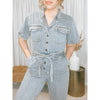 Sarita Denim Jumpsuit - The Hive by Chris Jesselle