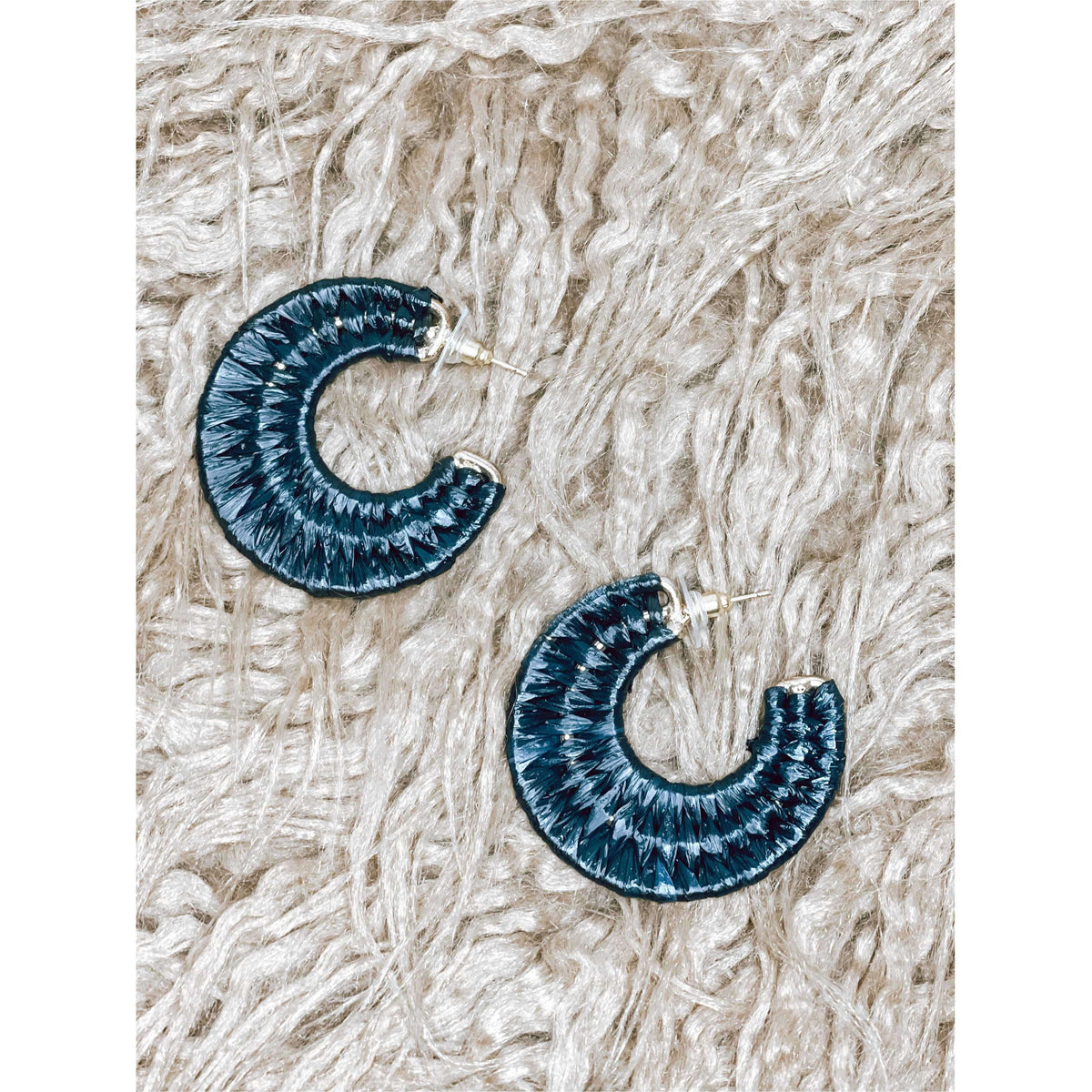 Danielle Earrings (Black) - The Hive by Chris Jesselle