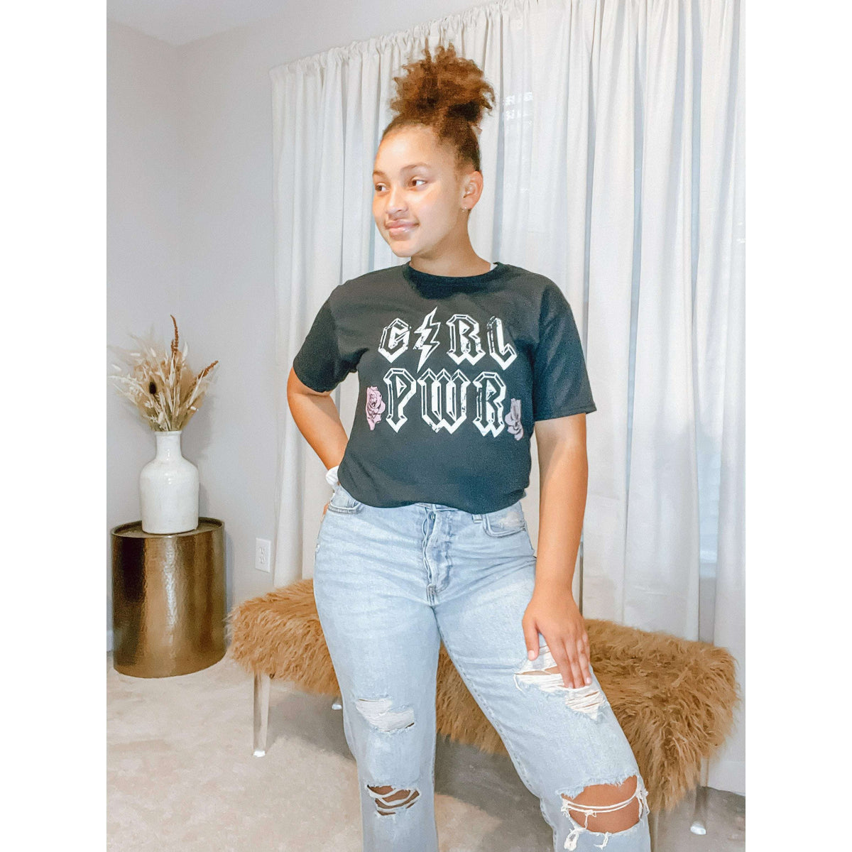 Girl Power Tee (Kids) - The Hive by Chris Jesselle
