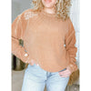 Grateful Heart Corded Sweater - The Hive by Chris Jesselle