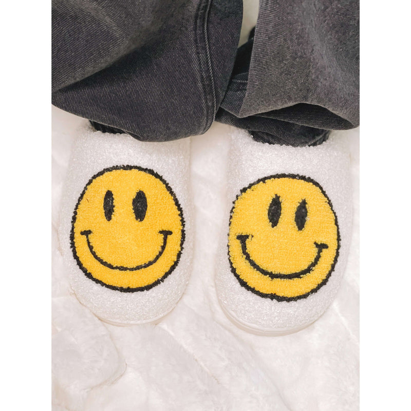 Happy Face Slippers - The Hive by Chris Jesselle