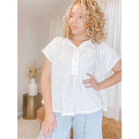 Karen Button Down Top - The Hive by Chris Jesselle