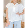 Karen Button Down Top - The Hive by Chris Jesselle