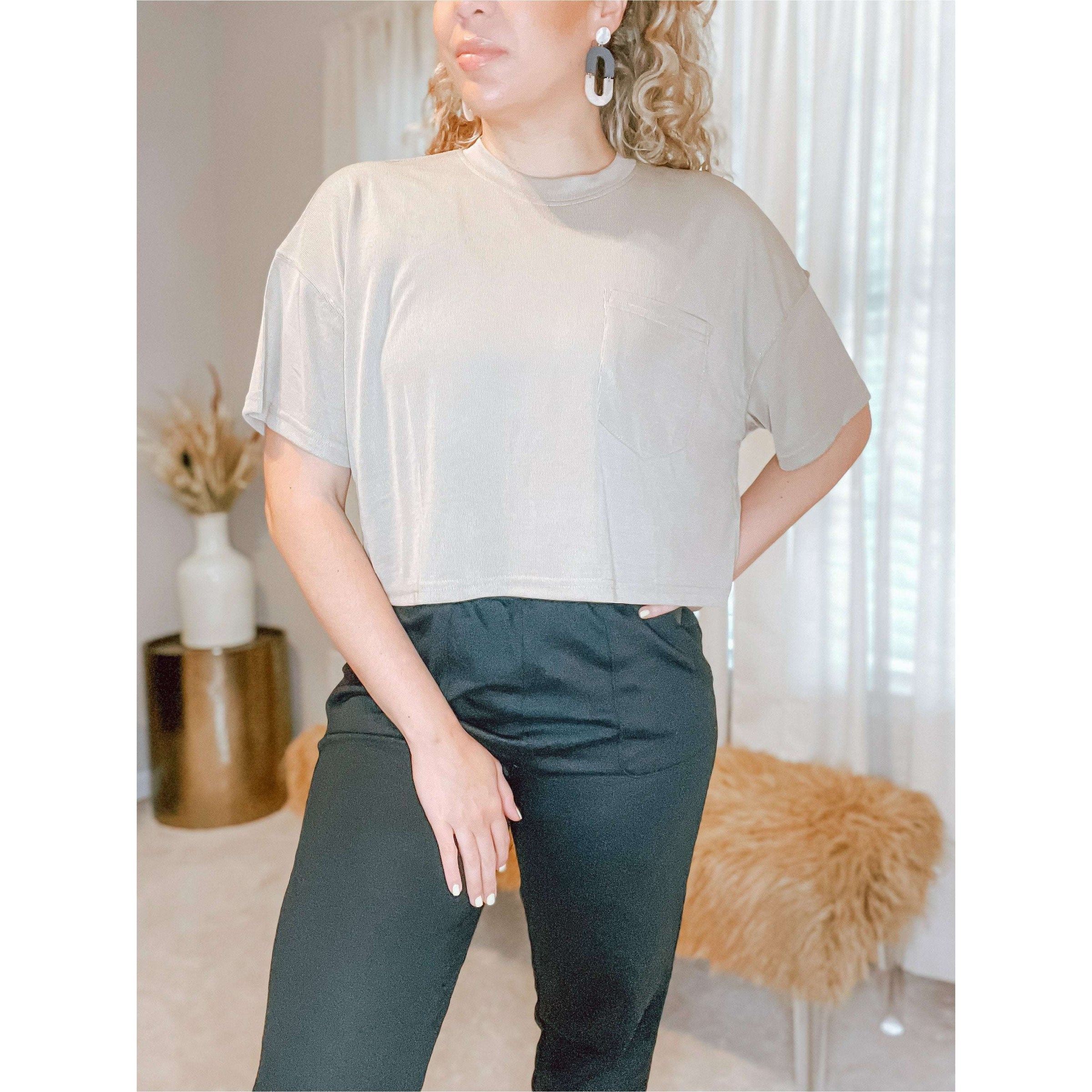 Luna Essential Cropped Top - The Hive by Chris Jesselle