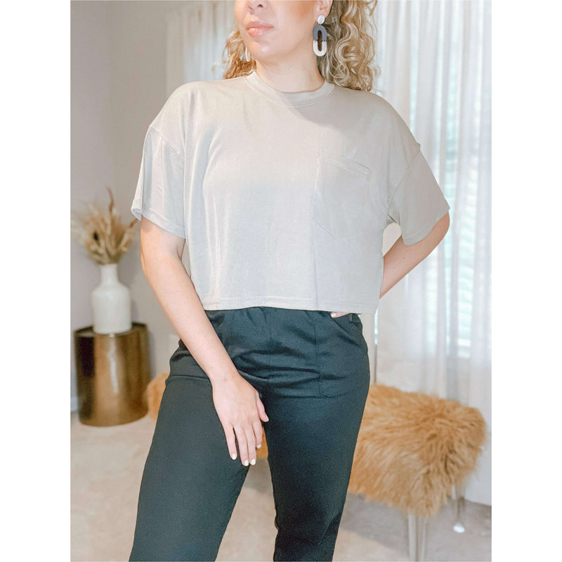 Luna Essential Cropped Top - The Hive by Chris Jesselle