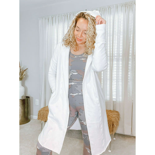 Mona Hooded Cardigan (Natural) - The Hive by Chris Jesselle