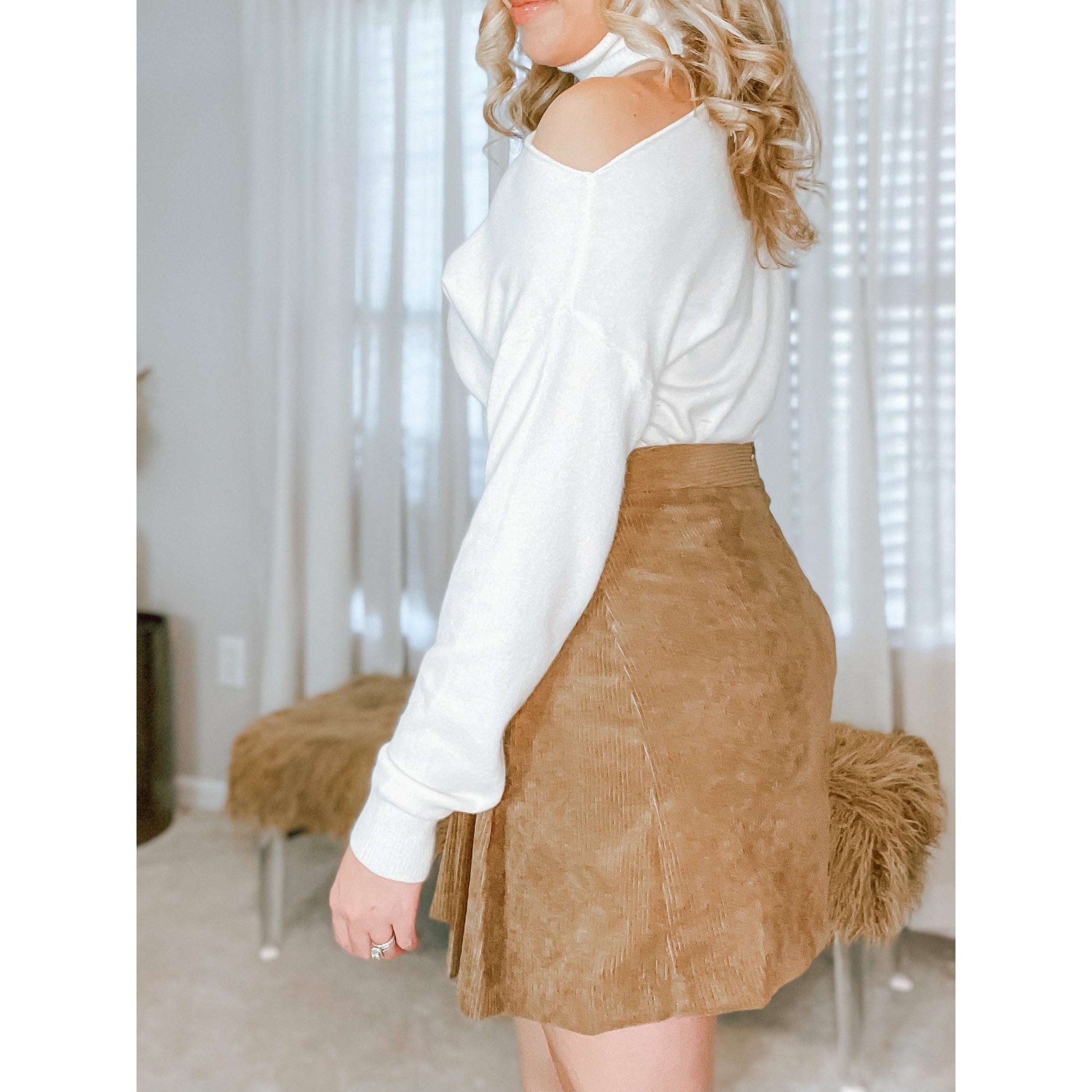 Zoey Corduroy Skirt - The Hive by Chris Jesselle